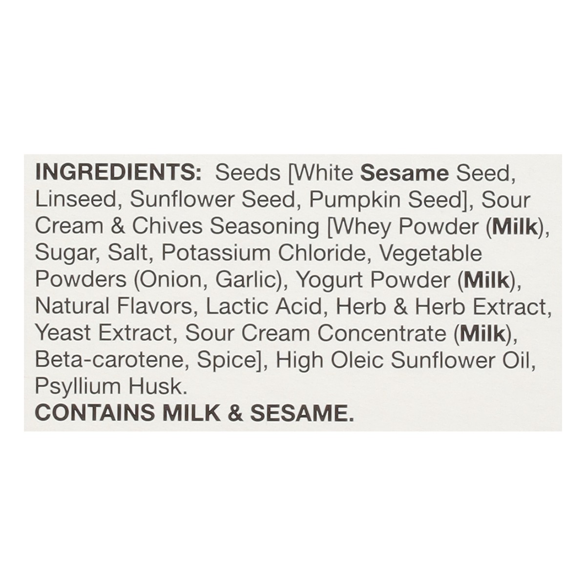 slide 10 of 12, 2s Company Seeded Bites Sour Cream A, 4.9 oz