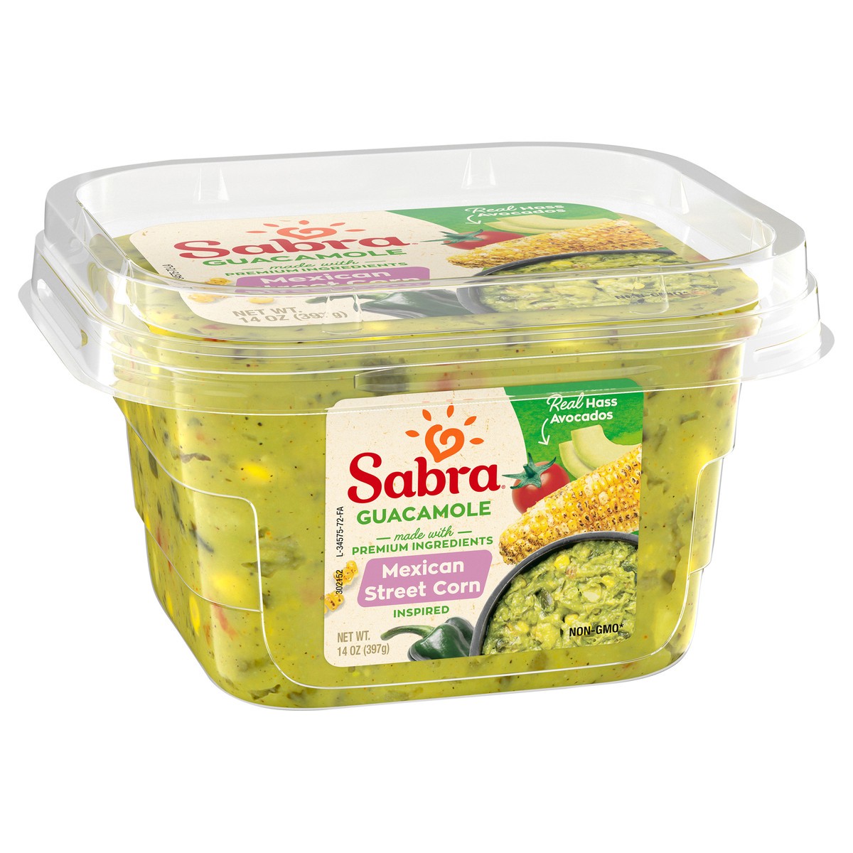 slide 6 of 11, Sabra Guac Mexican Street Corn Insp, 14 oz