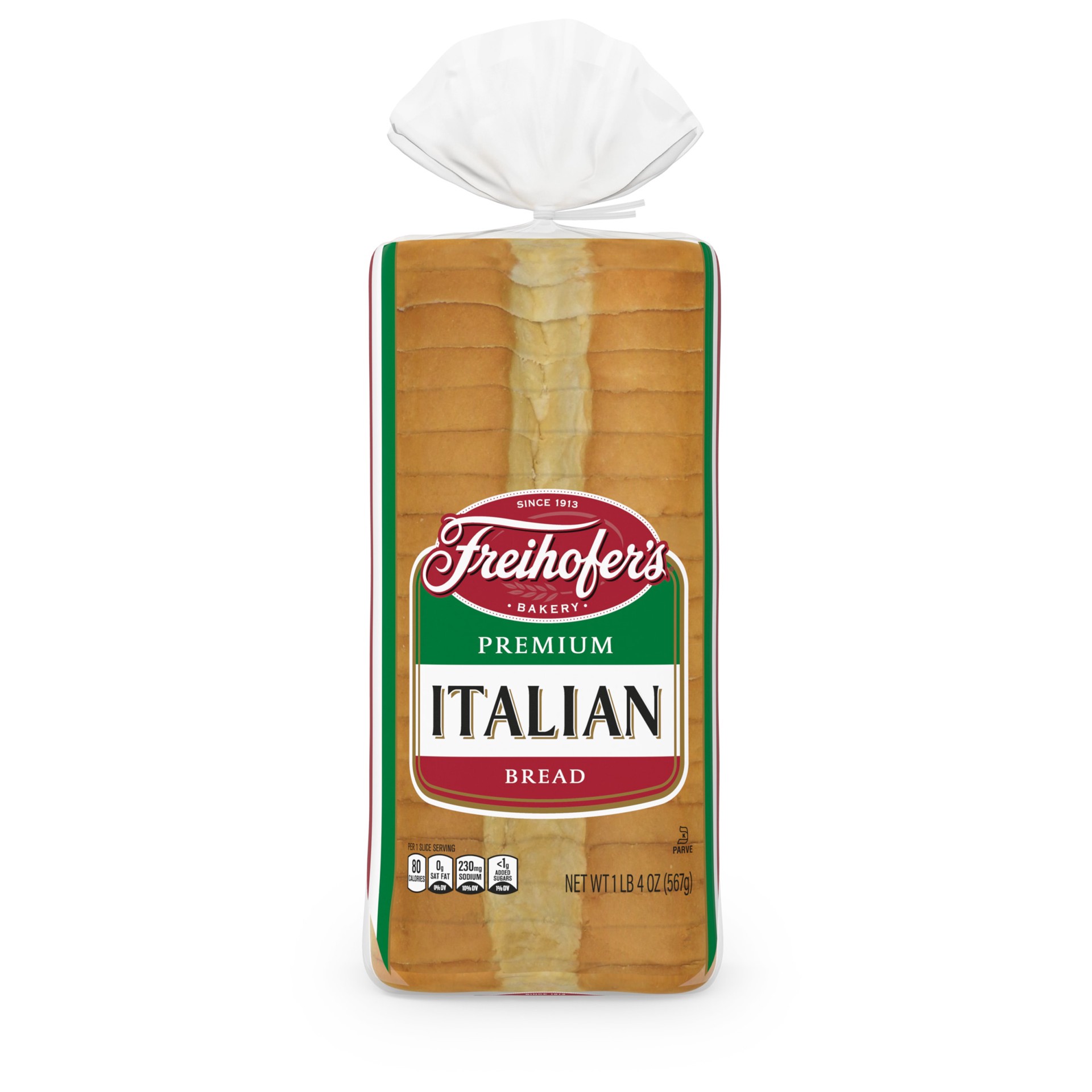 slide 1 of 9, Freihofer's Italian Bread, 20 oz, White Italian Bread, Bag, 1 cnt