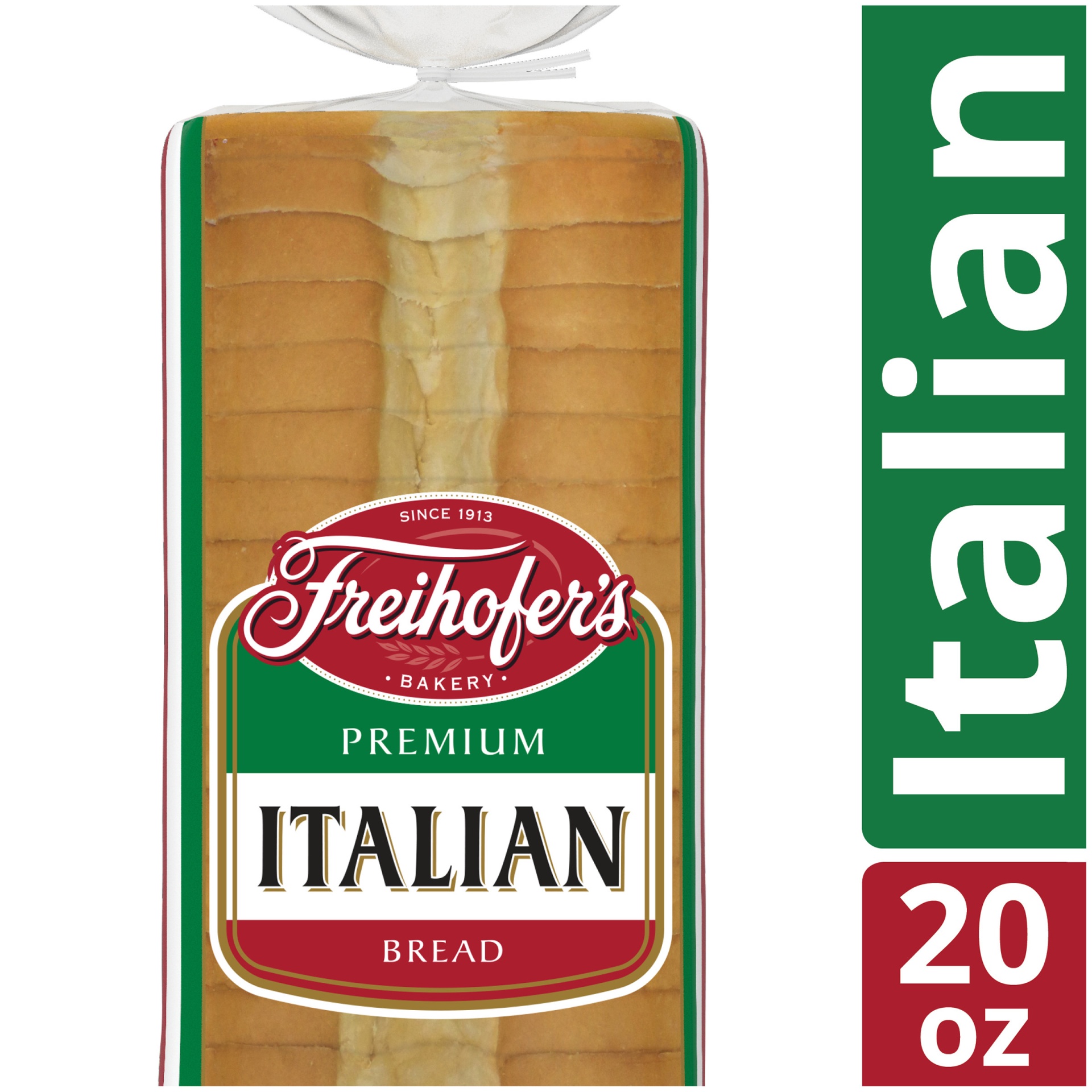 slide 1 of 9, Freihofer's Premium Italian Bread, 20 oz