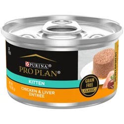 Purina Pro Plan Grain Free Wet Kitten Food Pate, DEVELOPMENT Chicken & Liver Entree