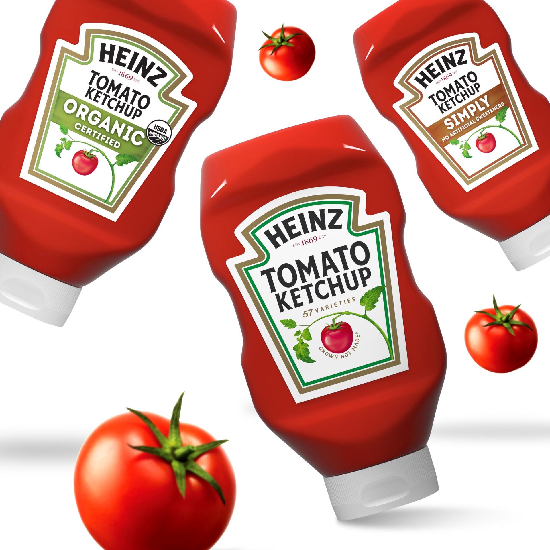slide 11 of 12, Heinz Tomato Ketchup, 32 oz