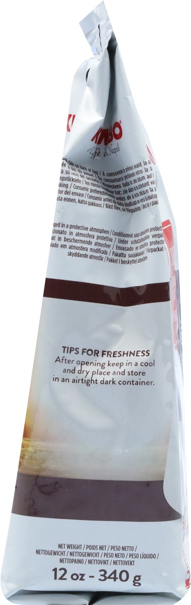 slide 9 of 12, Kimbo Dark Roast Ground Original Blend Coffee- 12 oz, 12 oz