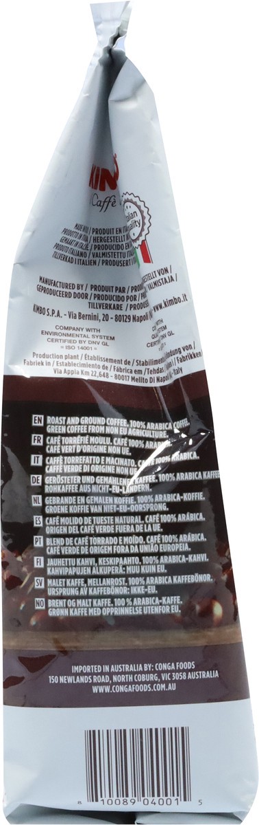 slide 3 of 12, Kimbo Dark Roast Ground Original Blend Coffee- 12 oz, 12 oz