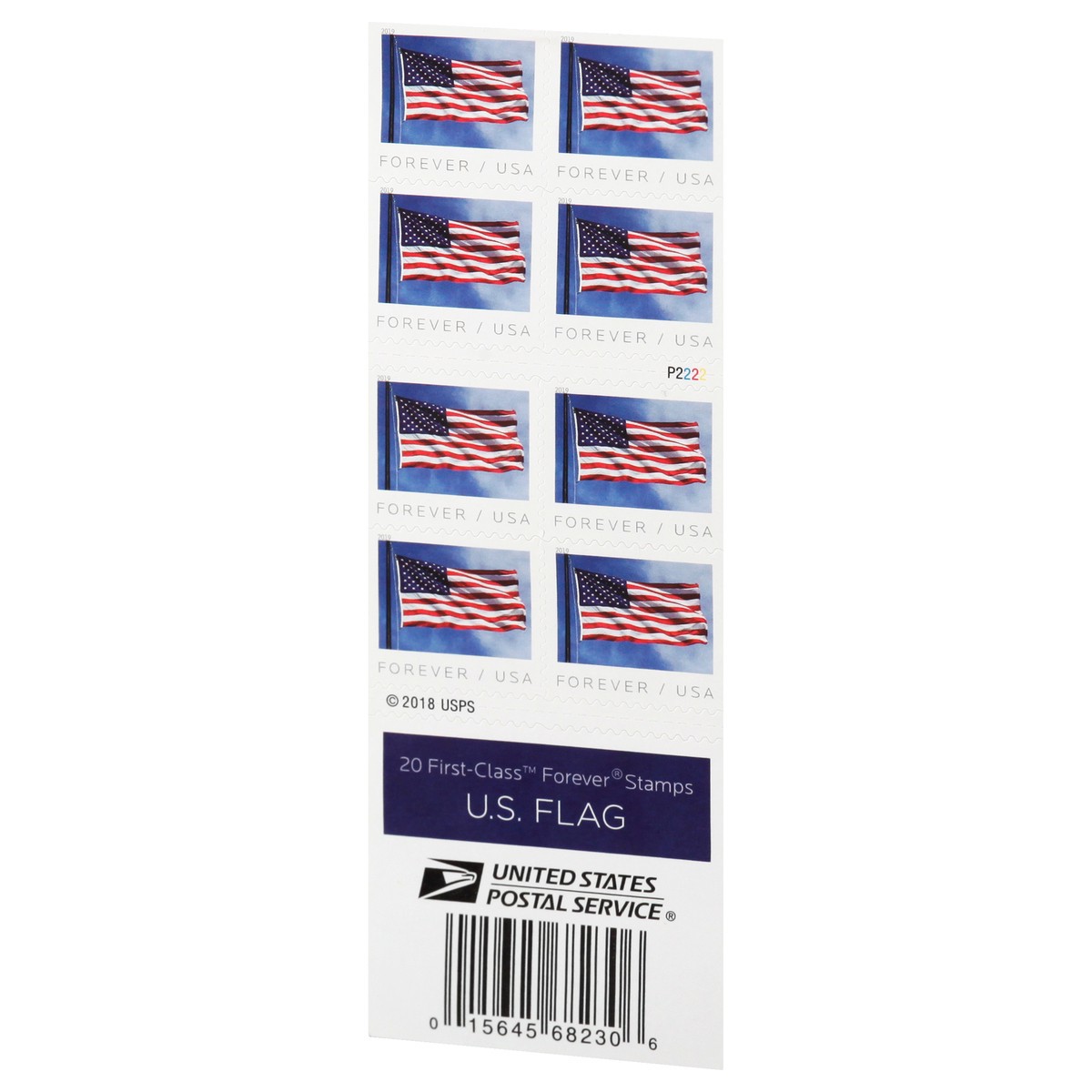 slide 10 of 11, United States Postal Service Forever U.S. Flag Stamps 20 ea, 20 ct
