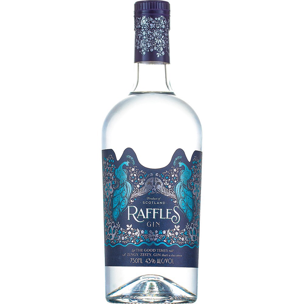 slide 1 of 1, Raffles Gin, 750 ml