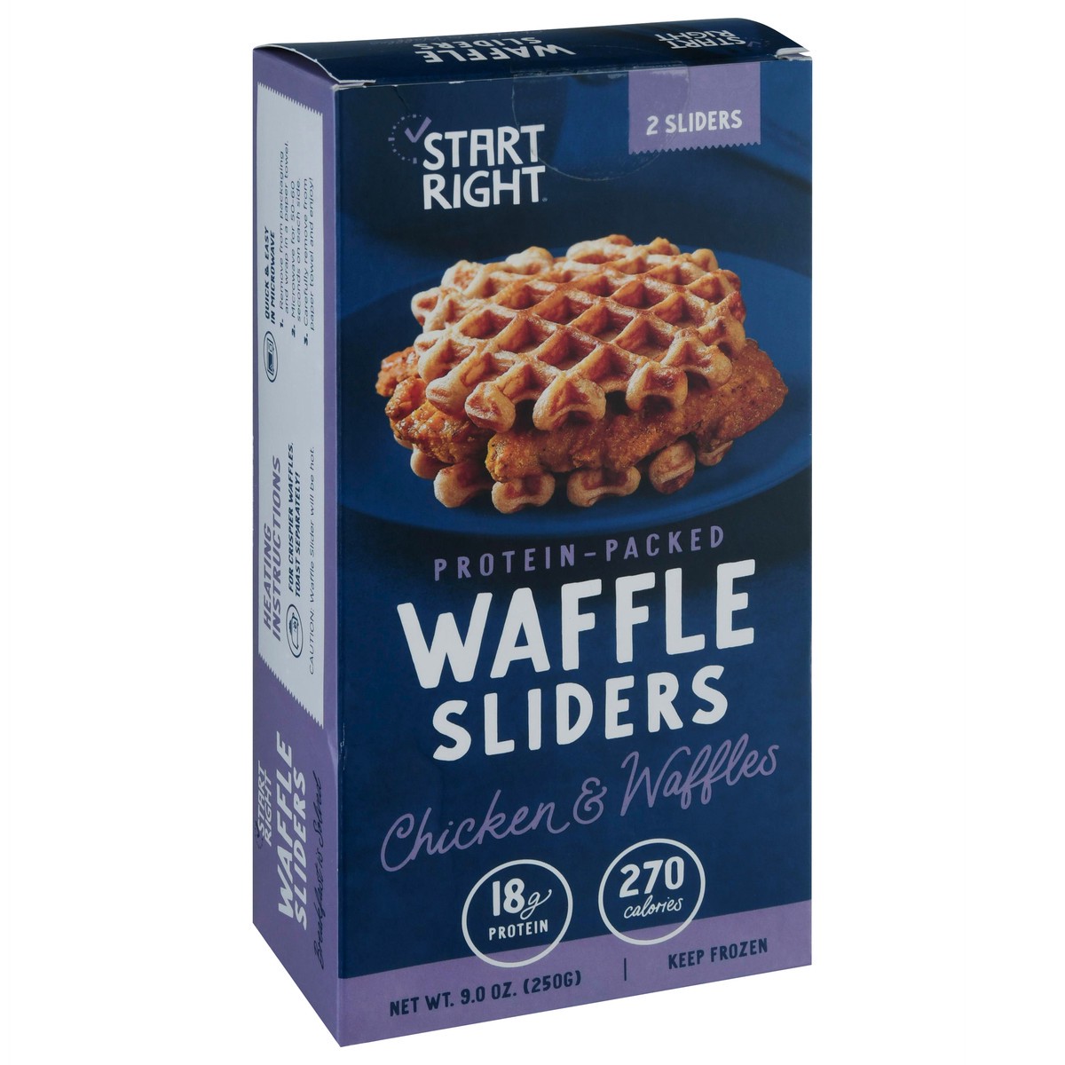 slide 9 of 14, Start Right Chicken & Waffles Sliders 2 ea, 2 ct