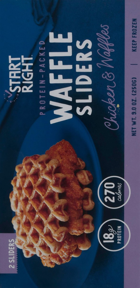 slide 2 of 14, Start Right Chicken & Waffles Sliders 2 ea, 2 ct