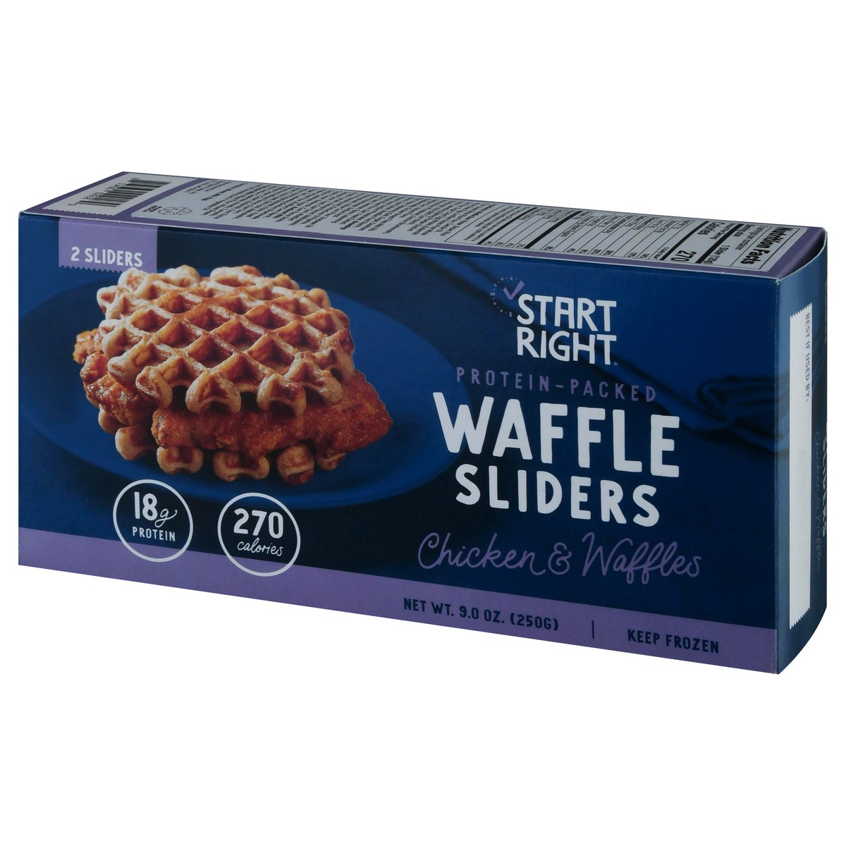 slide 3 of 14, Start Right Chicken & Waffles Sliders 2 ea, 2 ct
