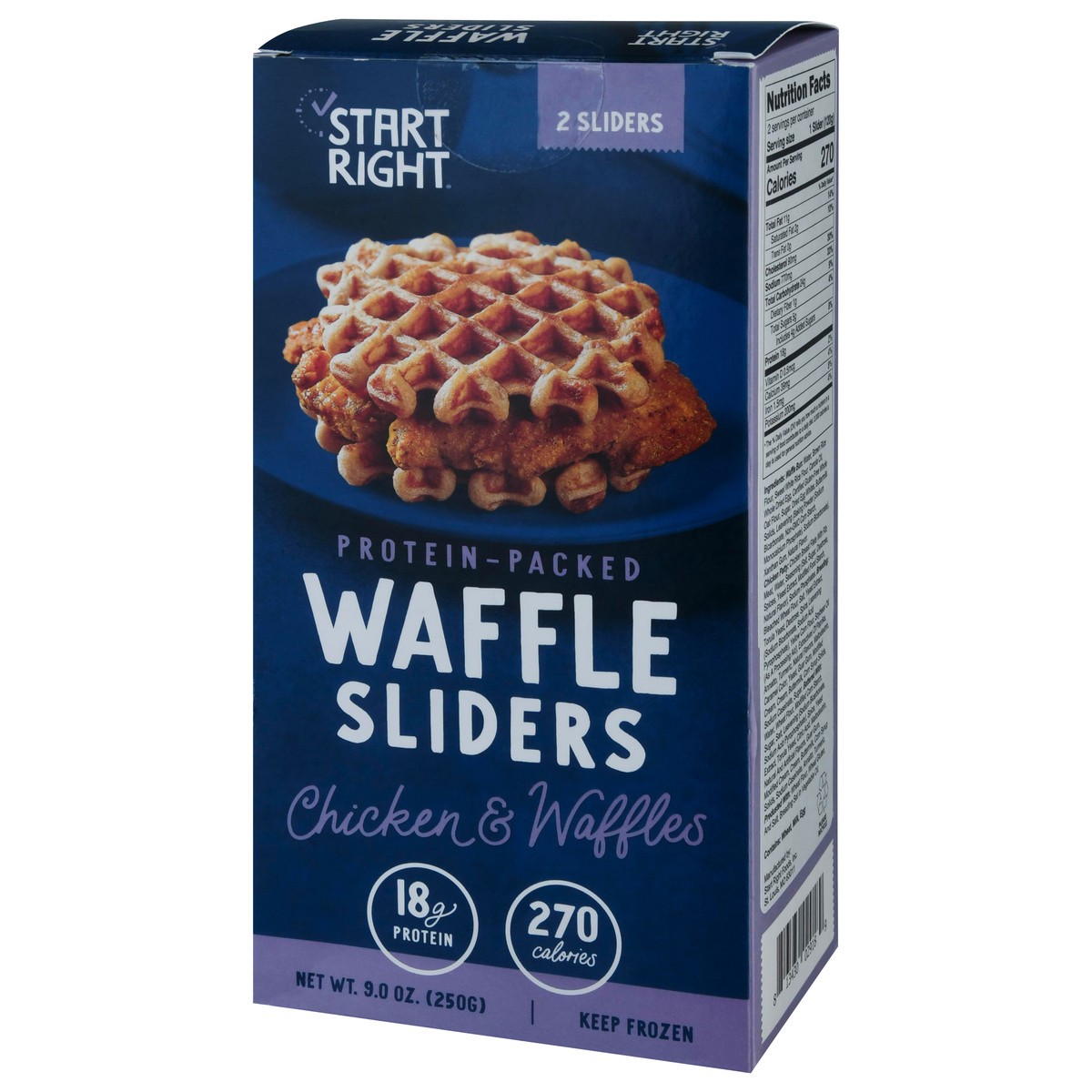 slide 6 of 14, Start Right Chicken & Waffles Sliders 2 ea, 2 ct