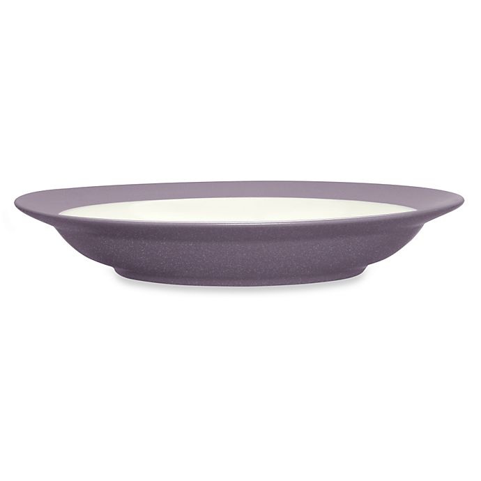 slide 1 of 1, Noritake Colorwave Rim Pasta Bowl - Plum, 1 ct