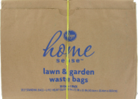 slide 1 of 1, Kroger Home Sense Lawn & Garden Waste Bags, 5 ct