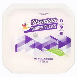 Giant Premium Dinner Plates 9 Inch