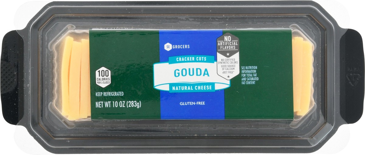 slide 5 of 9, Se Grocers Gouda Cracker Cut, 10 oz
