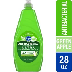 Kroger Ultra Green Apple Antibacterial Liquid Hand & Dish Soap