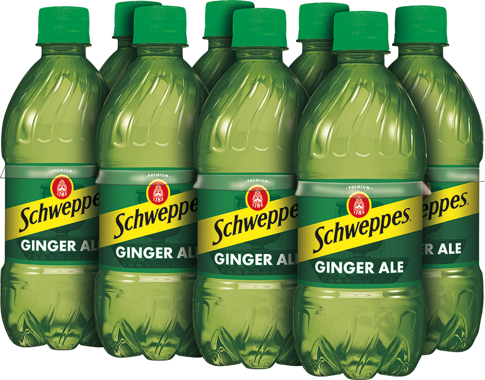 slide 2 of 4, Schweppes Ginger Ale 8 - 12 fl oz Bottles, 8 ct