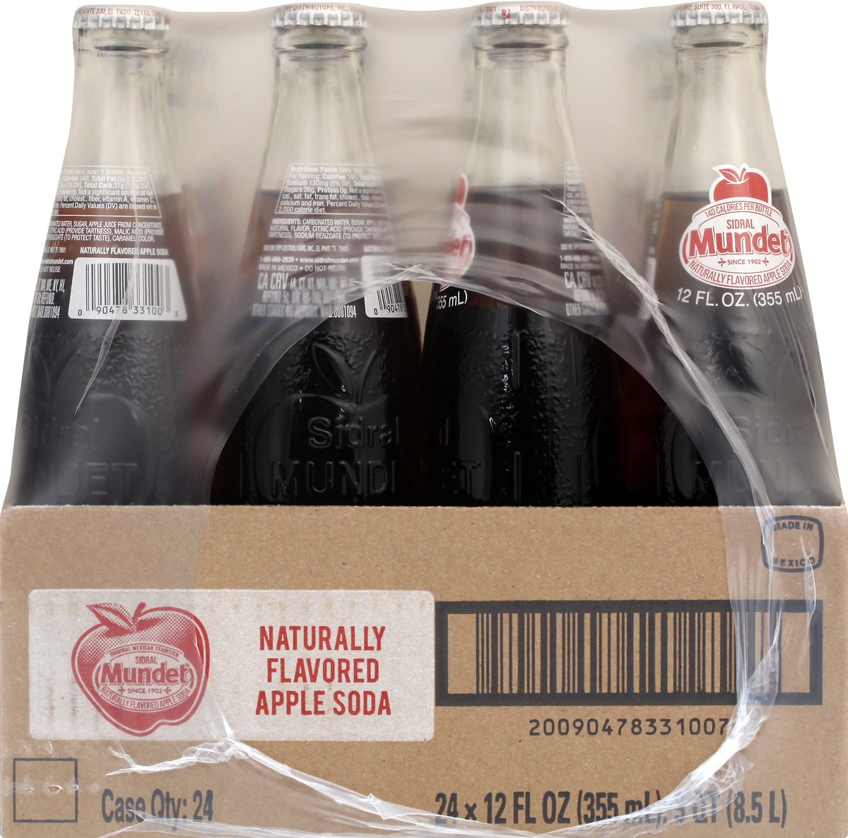slide 8 of 11, Mundet Apple Soda 24 ea, 24 ct; 12 oz