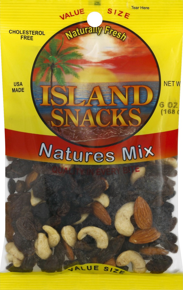 slide 1 of 4, Island Snacks Natures Mix 6 oz, 6 oz