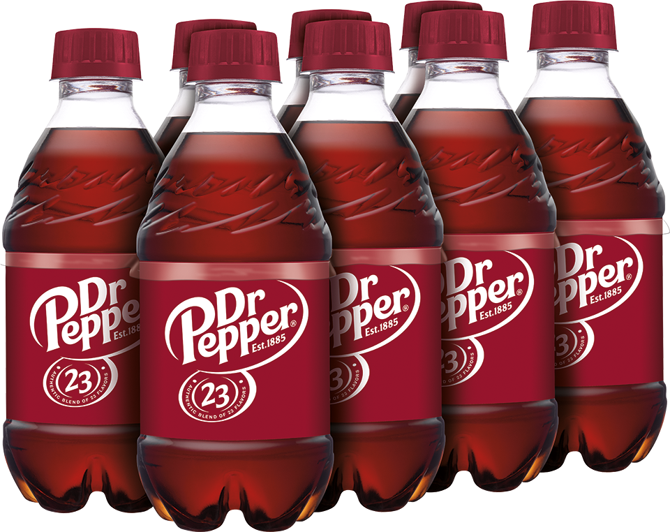 slide 3 of 5, Dr Pepper Soda, 12 fl oz bottles, 8 pack, 8 ct; 12 fl oz