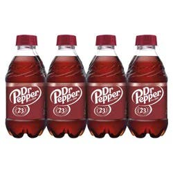 Dr Pepper Soda, 12 fl oz bottles, 8 pack