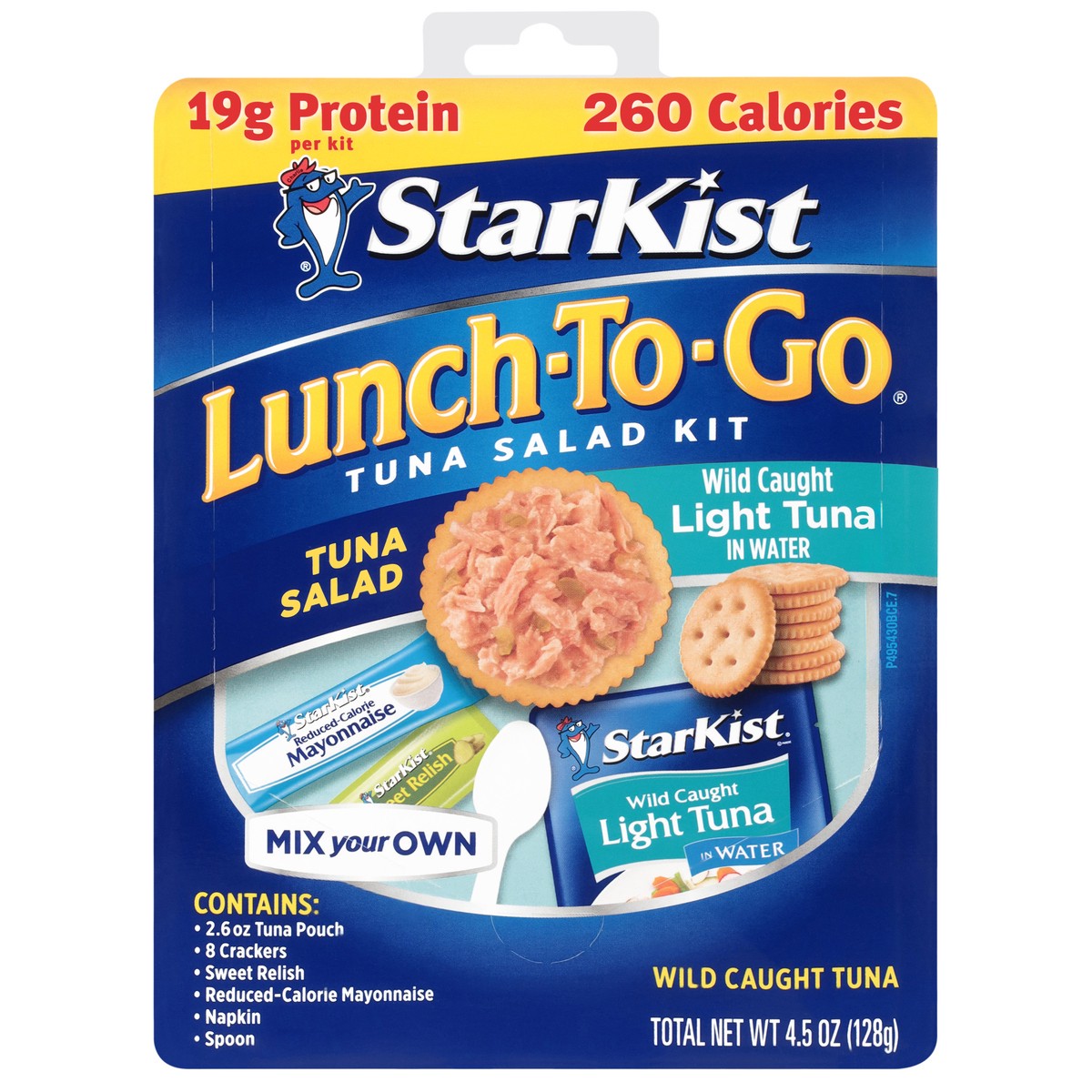 slide 1 of 9, StarKist Lunch To-Go Mix Your Own Tuna Chunk Light in Water - 4.1 oz, 4.1 oz