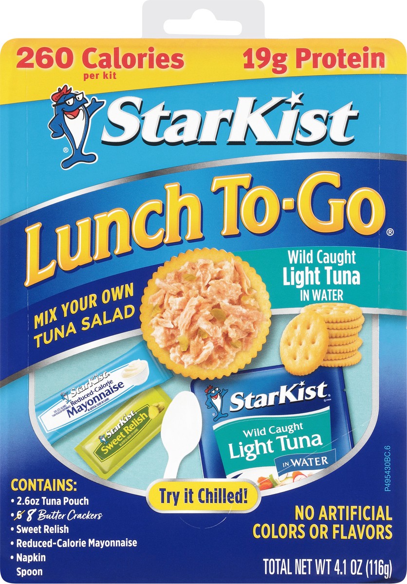 slide 6 of 9, StarKist Lunch To-Go Tuna, 1 ct