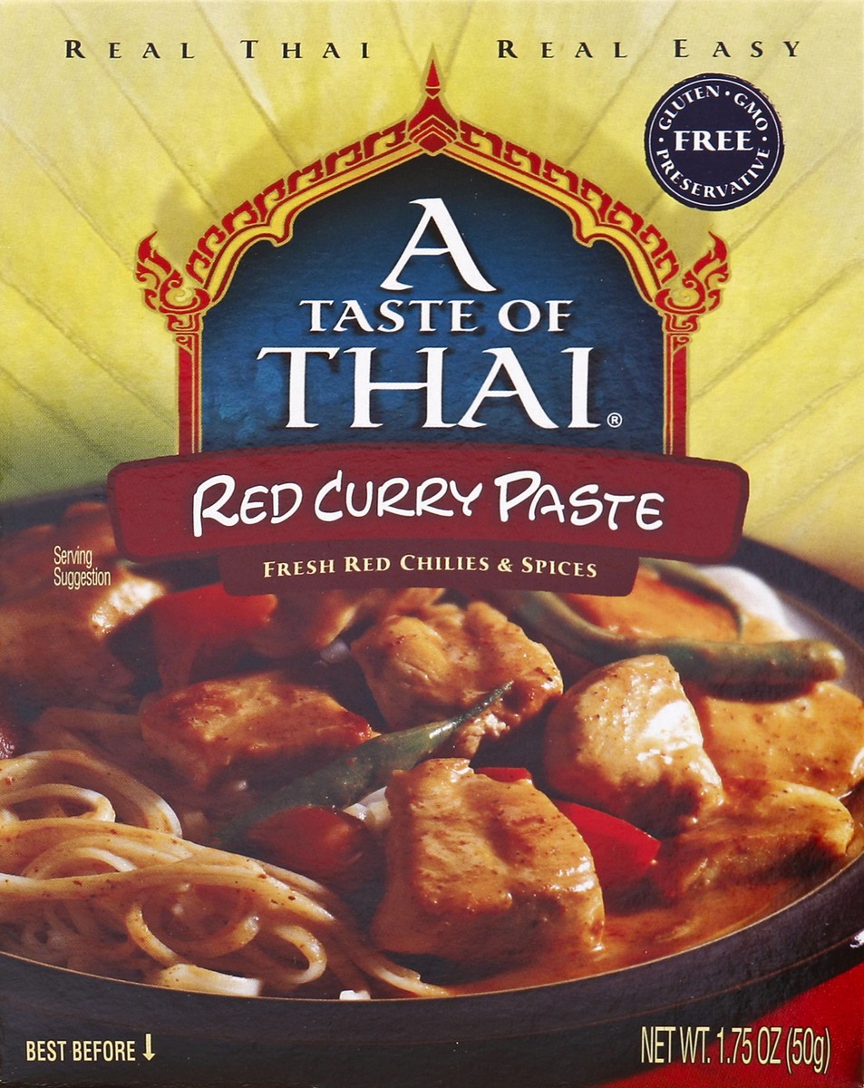slide 2 of 4, A Taste of Thai Curry Paste 1.75 oz, 1.75 oz