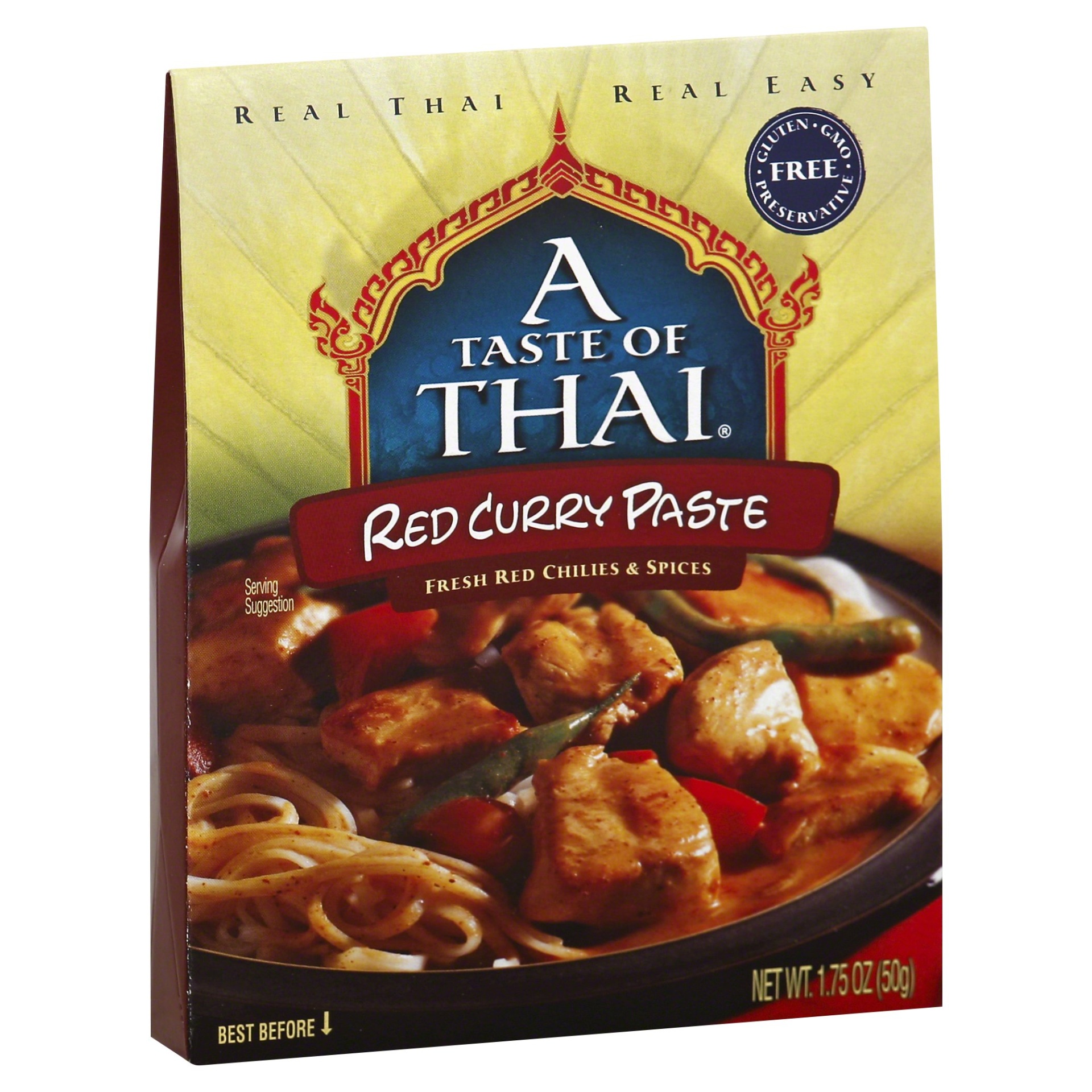 slide 1 of 1, A Taste of Thai Red Curry Paste, 1.75 oz