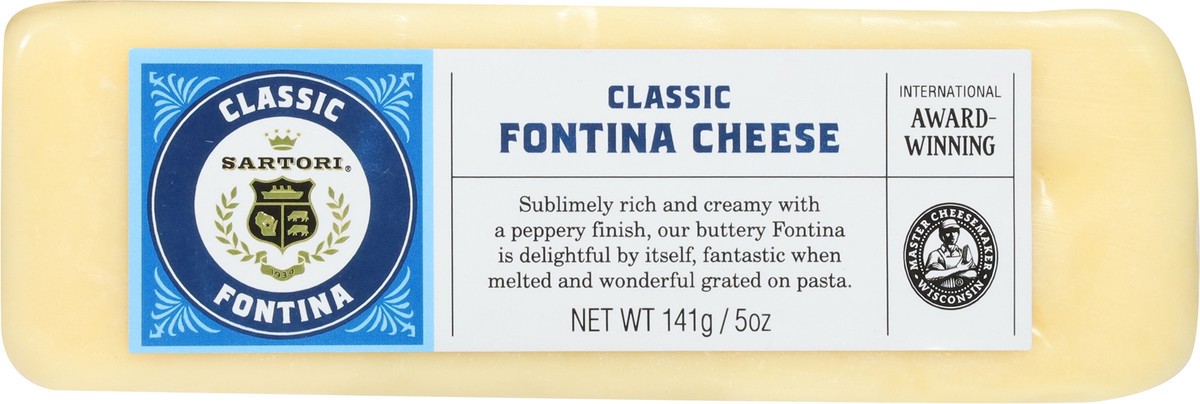 slide 9 of 11, Sartori Cheese, Classic Fontina, 5 oz