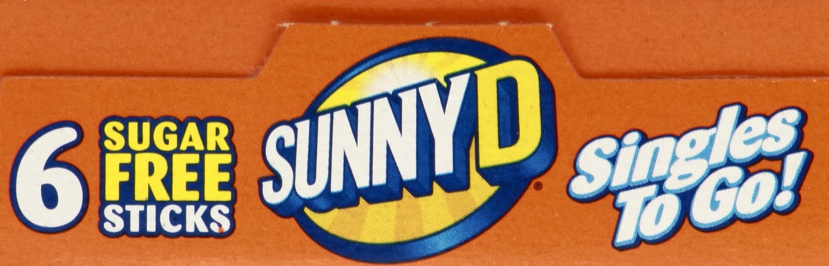 slide 2 of 13, Sunny D Low Calorie Orange Drink Mix 6 ea, 6 ct