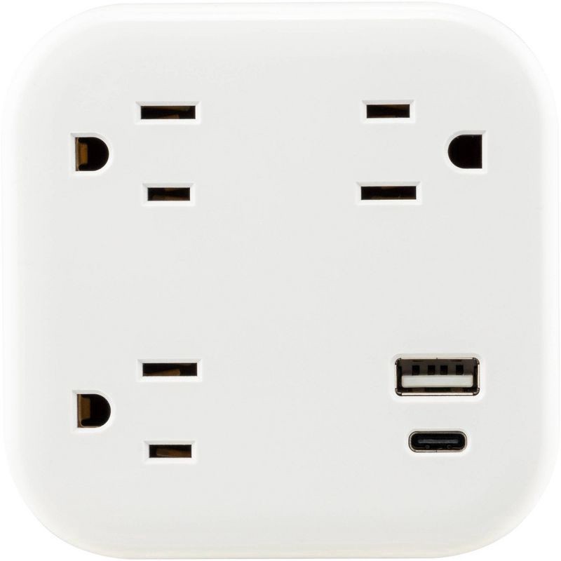 slide 1 of 8, UltraPro 3 Adapter-Spaced Outlets USB-Charging Surge Tap 1 Each, 1 ct