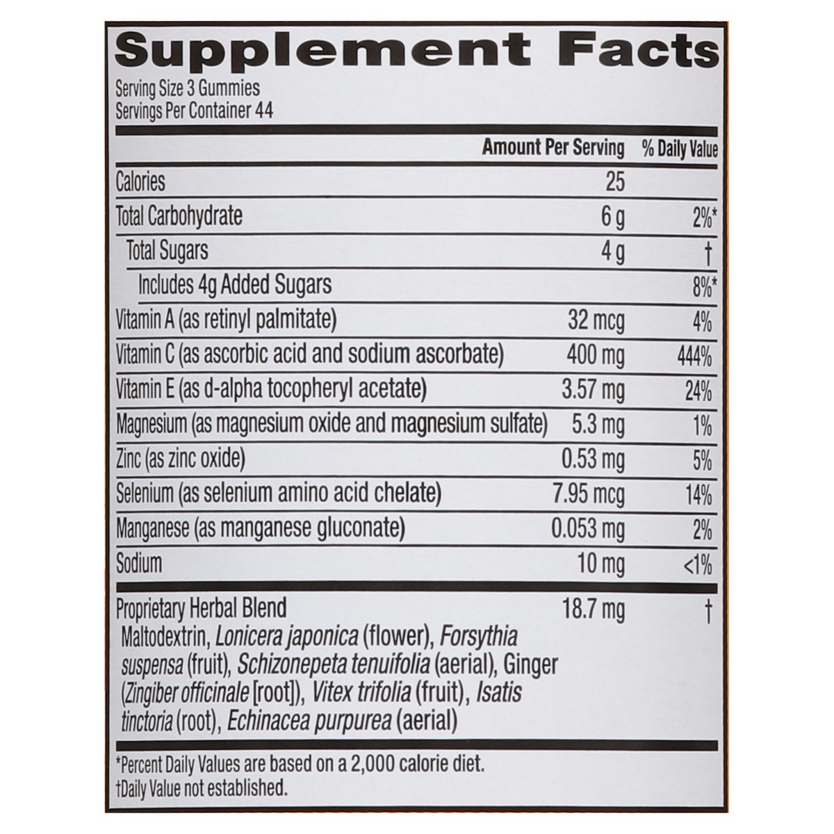slide 10 of 14, Airborne Zesty Orange Flavor Immune Essentials 132 Gummies, 132 ct