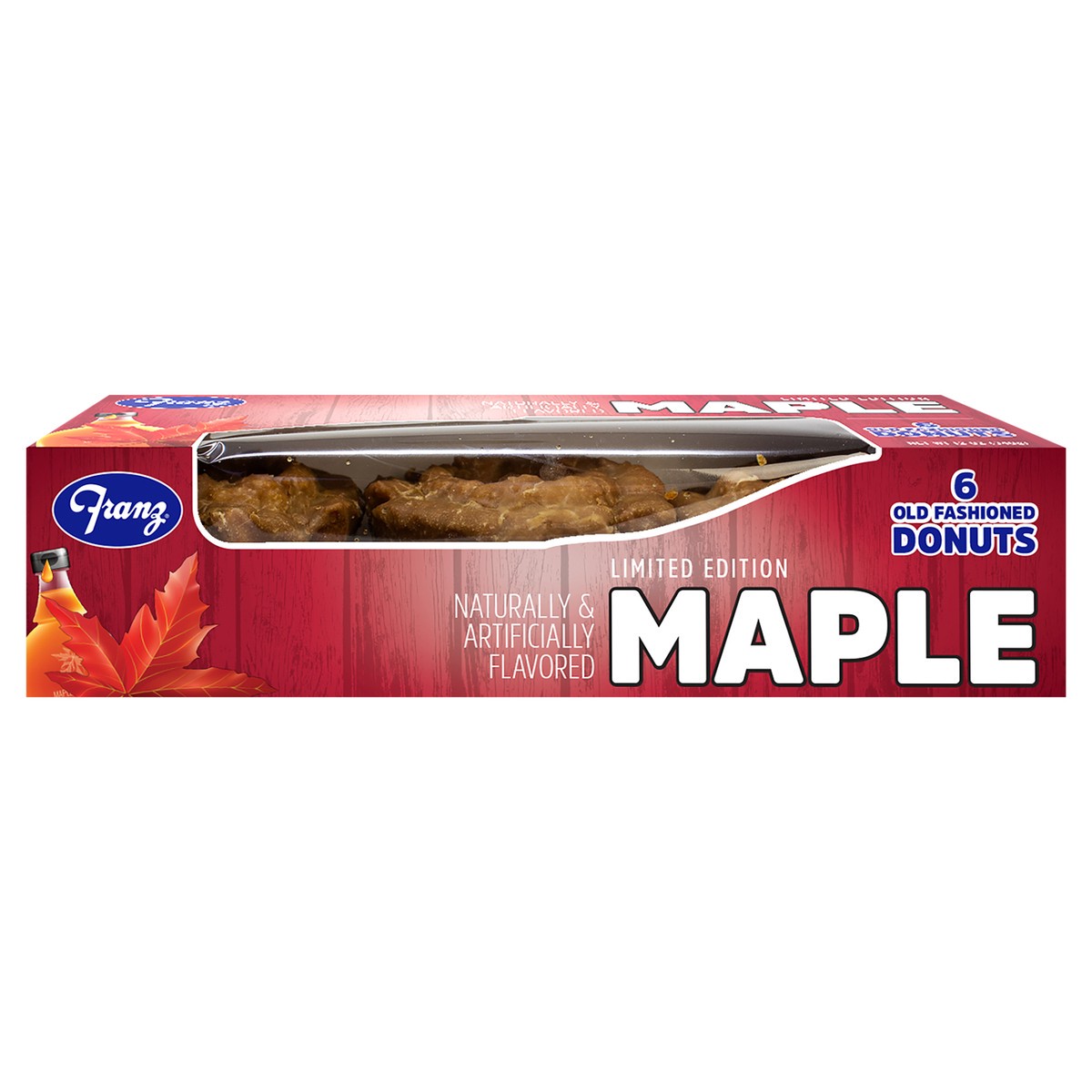 slide 4 of 11, Franz Seasonal Old Fashioned Donuts 6 ea, 