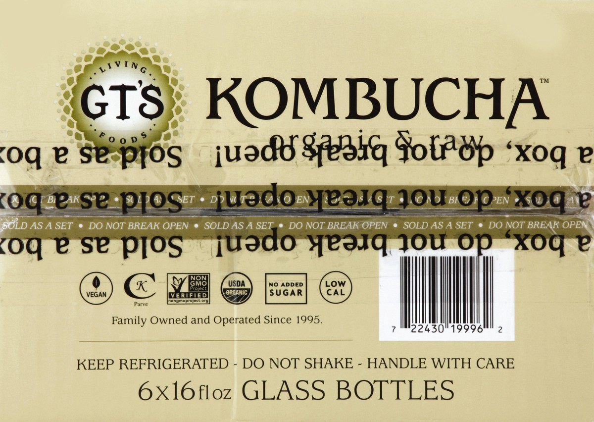 slide 4 of 4, GT's Organic Kombucha Variety - 16 oz, 16 oz