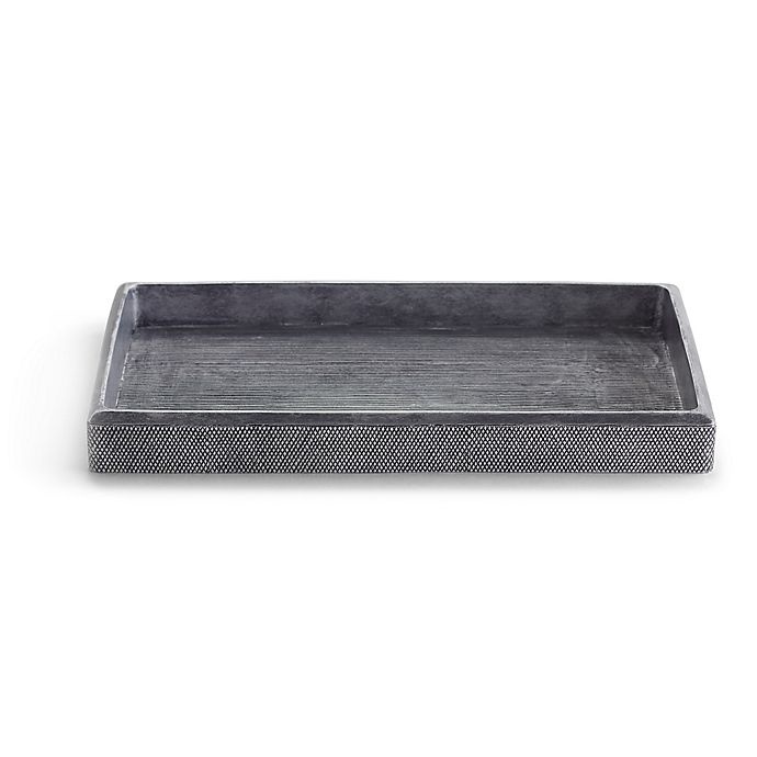 slide 1 of 1, Kassatex Mesh Tray - Grey, 1 ct