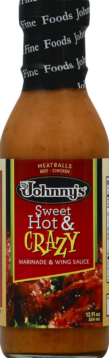 slide 2 of 2, Johnny's Jamaica Me Sweet Hot & Crazy Marinade, 12 fl oz