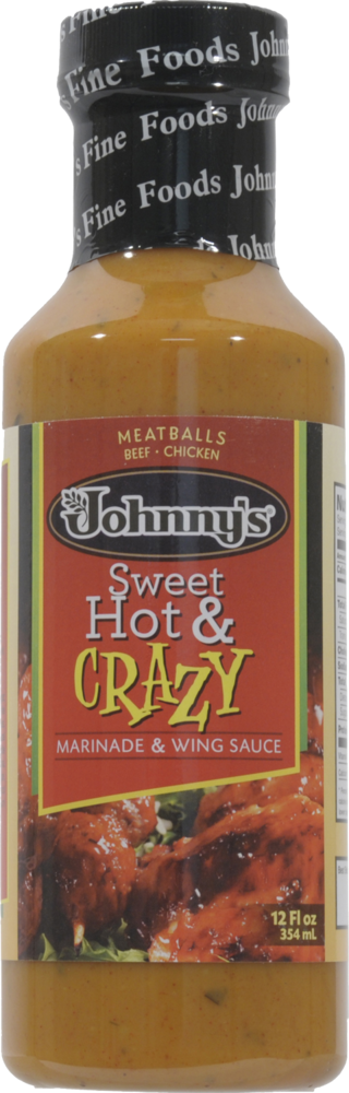 slide 1 of 2, Johnny's Jamaica Me Sweet Hot & Crazy Marinade, 12 fl oz