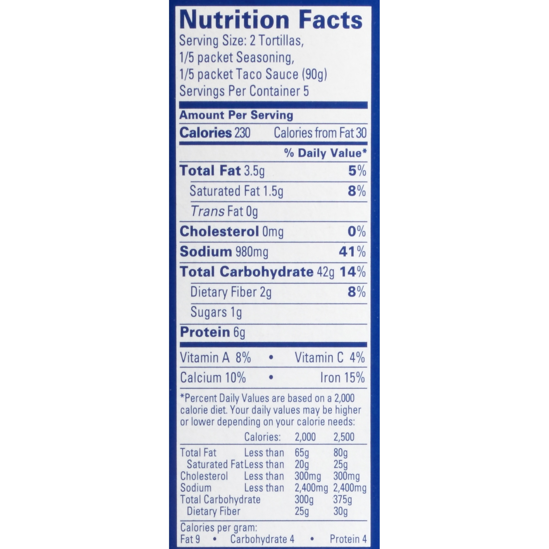 slide 7 of 8, Ortega Soft Taco Kit 1 ea, 1 ct