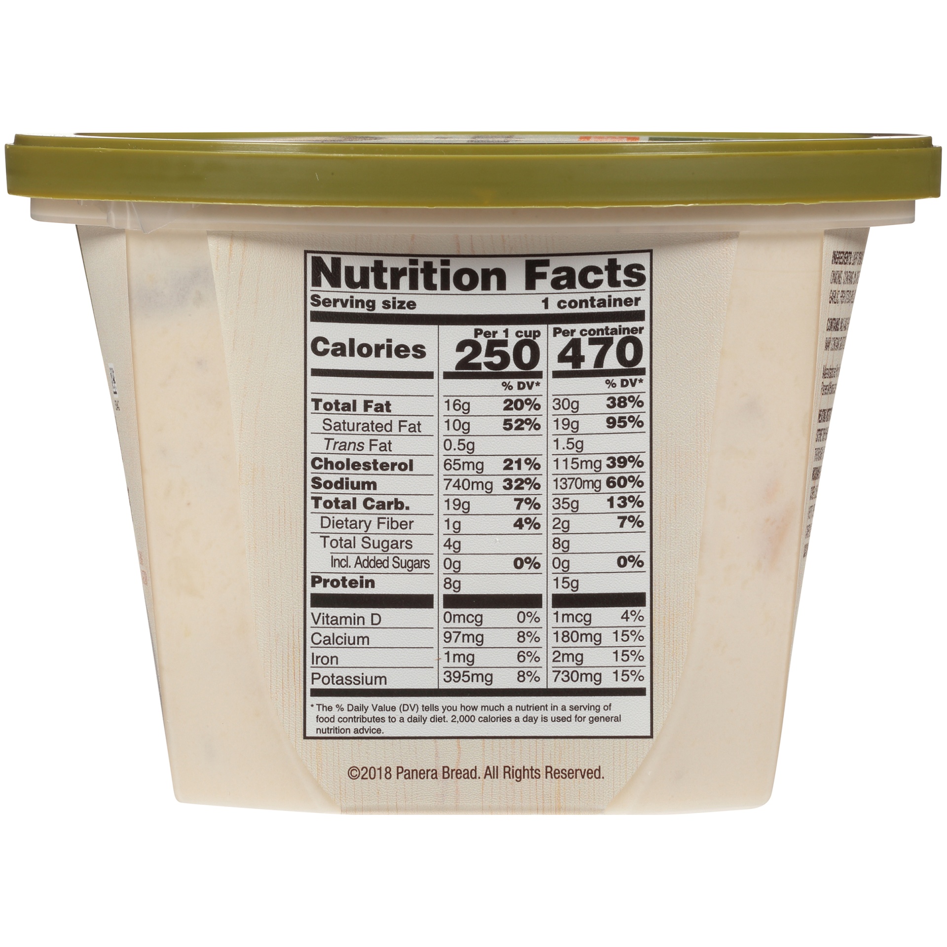 slide 7 of 8, Panera Bread At Home New England Clam Chowder, 16 oz