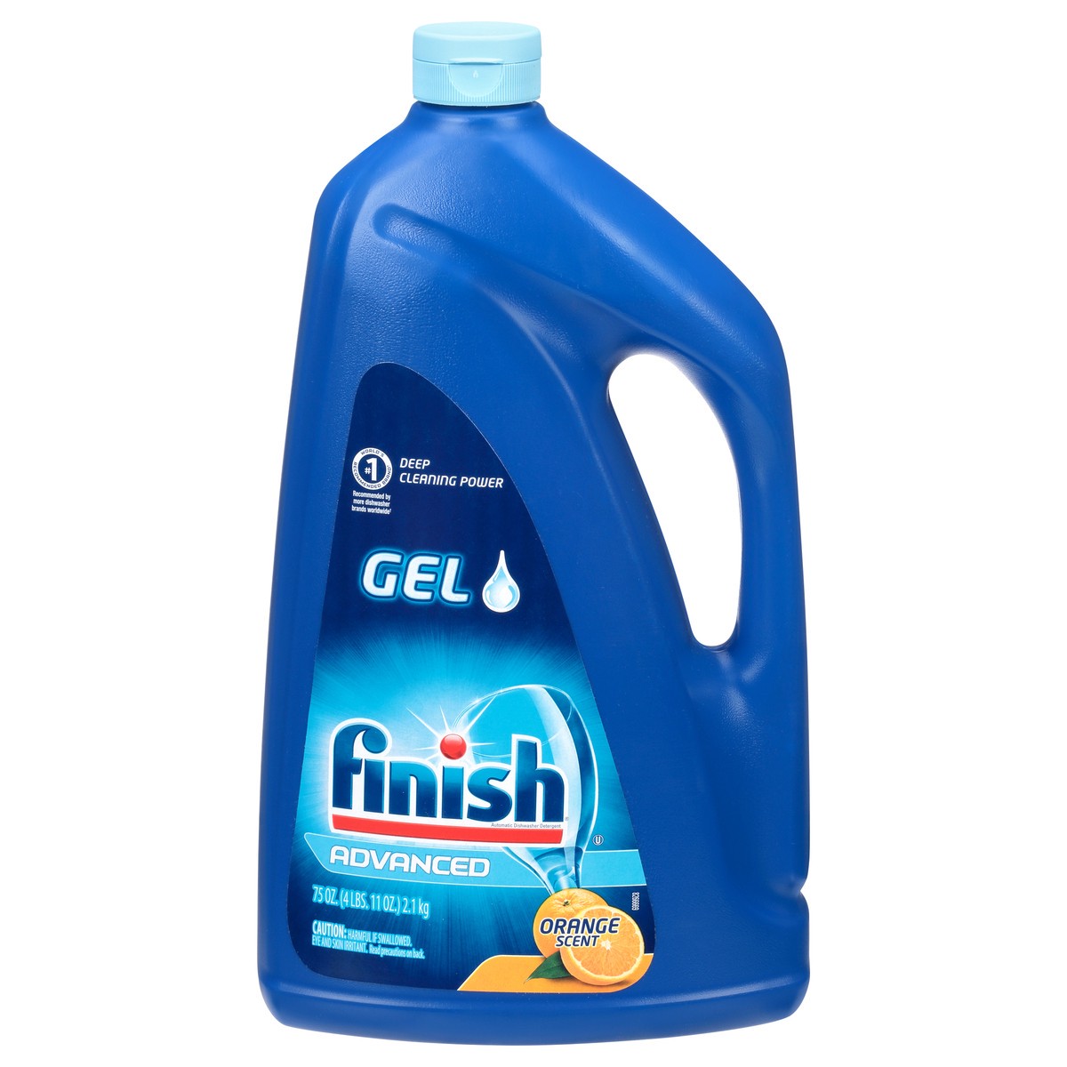 Finish Dishwasher Detergent Gel Liquid, Orange Scent, 75oz 75 oz Shipt