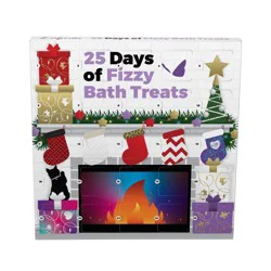 Enfusia Advent Calendar 25 Days of Fizzy Bath Treats