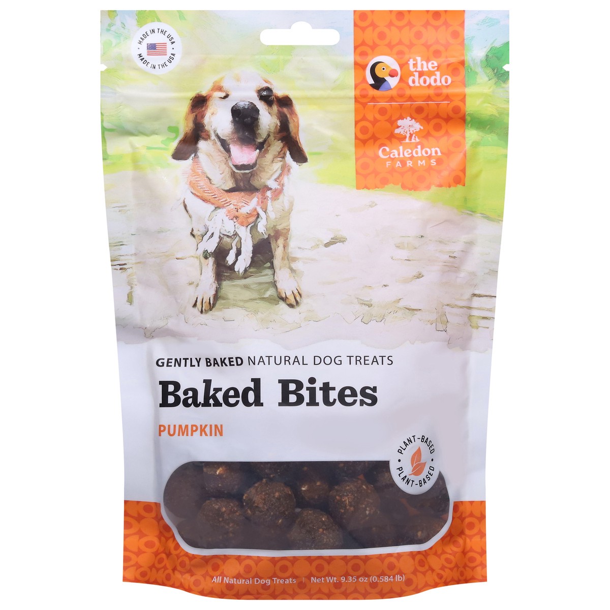 slide 3 of 4, Caledon Farms Natural Baked Bites Pumpkin Dog Treats 9.35 oz, 9.35 oz