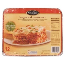 slide 1 of 1, Stouffer's Lasagna With Meat And Sauce, 96 oz