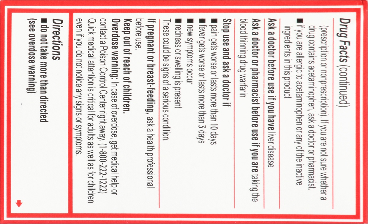 slide 6 of 9, Tylenol Extra Strength Rapid Release Gels, 50 Count, 50 ct