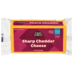 First Street Sharp Cheddar Cheese