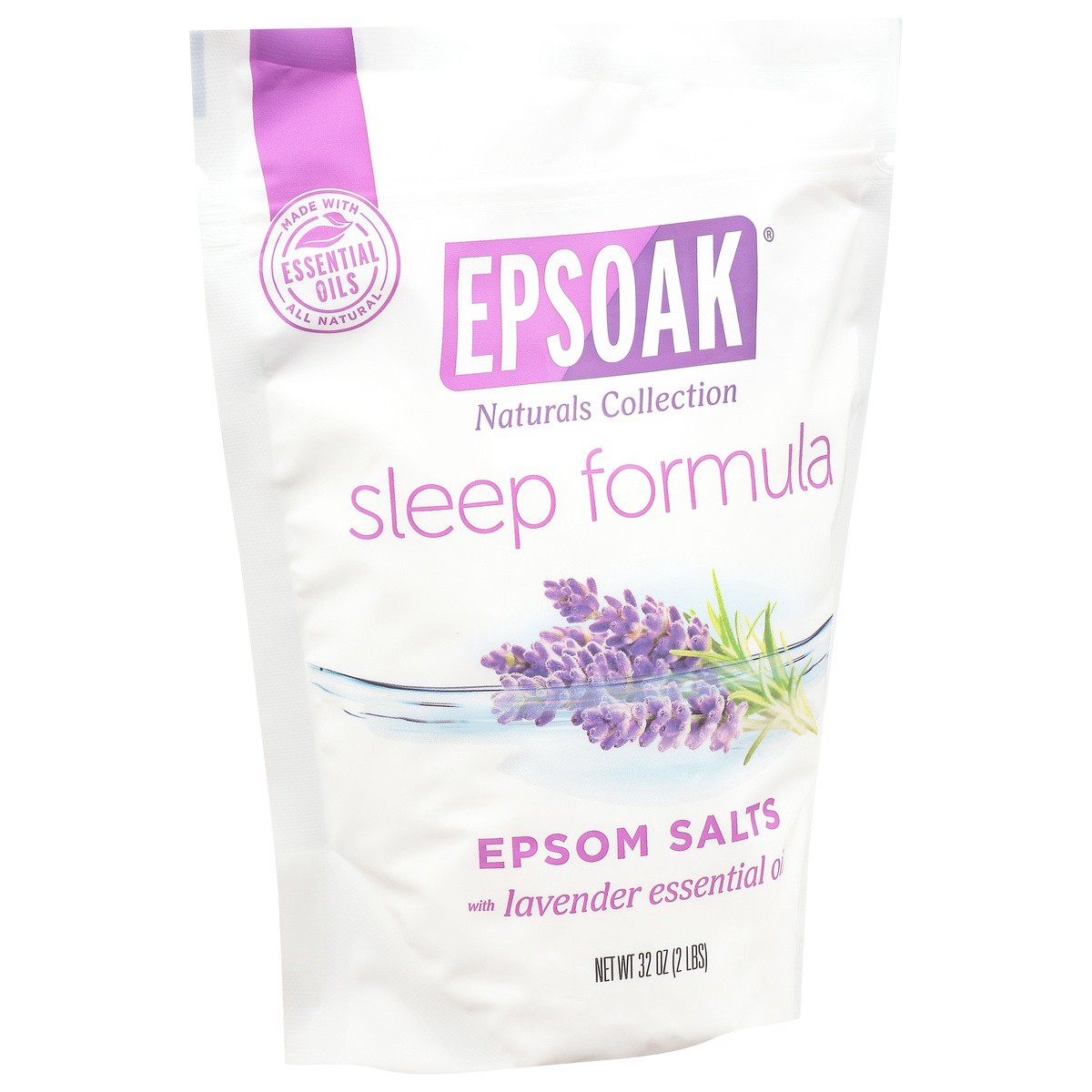 slide 6 of 9, Epsoak Epsom Salts, Sleep Formula, 32 oz