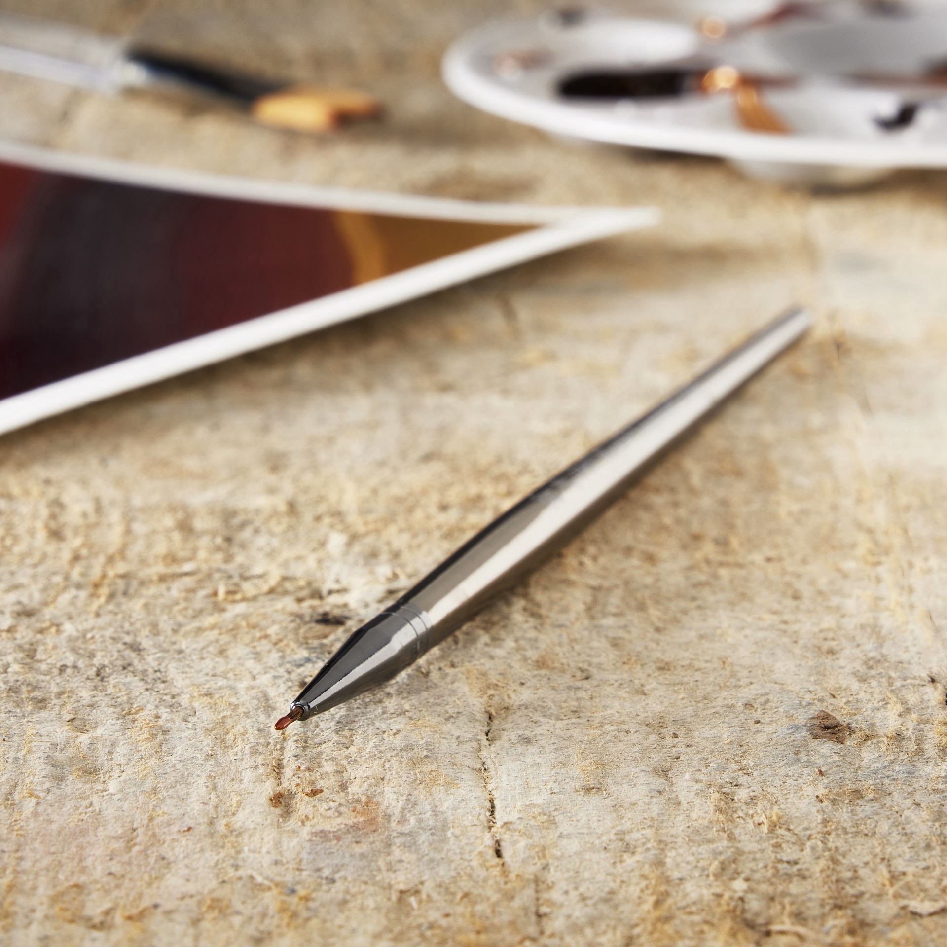 slide 2 of 2, Royal & Langnickel Zen Series 73 Short Handle Spotter Brush, 10/0