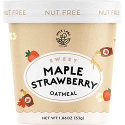 Mylk Labs Oatmeal Cup Strawberry Vanilla