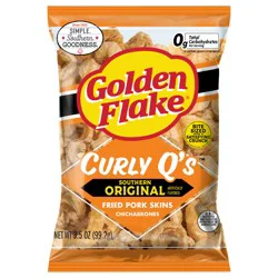 Golden Flake 3.5 oz Golden Flake Original Curly Q's