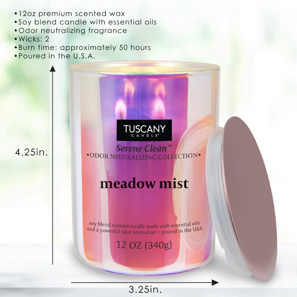 slide 3 of 5, Tuscany Candle Tuscany Serene Meadow Mist, 12 oz